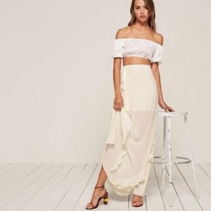 Reformation Della Skirt